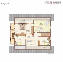 DG - m�bliert - Vorschlag Freistehendes EFH, Oberbayerischer Landhausstil, N�he We�linger See und S-Bahnhof -Hochwassersicher!