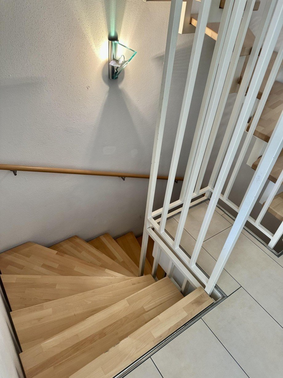 Treppenhaus vom EG zu KG Reihenmittelhaus M�nchen
