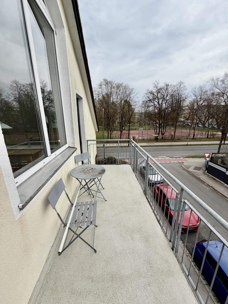 Balkon. Dachgeschosswohnung Dachau