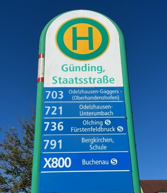 Busstation II. Erdgeschosswohnung Bergkirchen