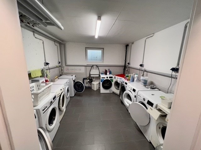 Waschk�che Erdgeschosswohnung Bergkirchen