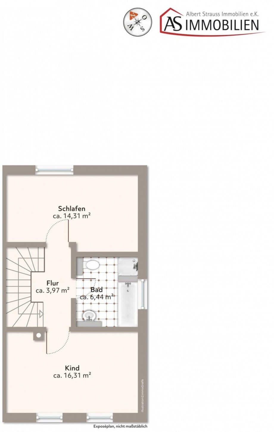 Grundriss DG 14a Doppelhaush�lfte Eichenau