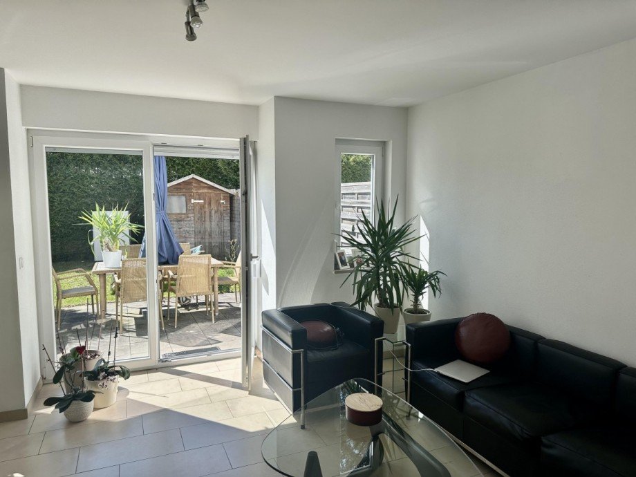 Wohnzimmer. Reihenmittelhaus M�nchen