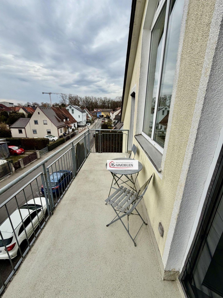 Balkon Dachgeschosswohnung Dachau