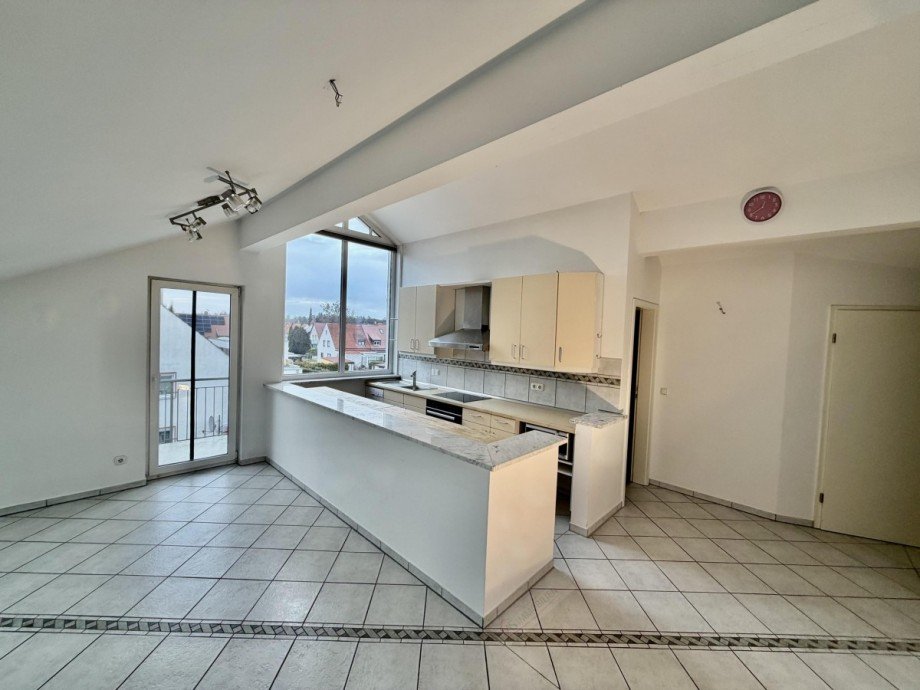 �bersicht Dachgeschosswohnung Dachau